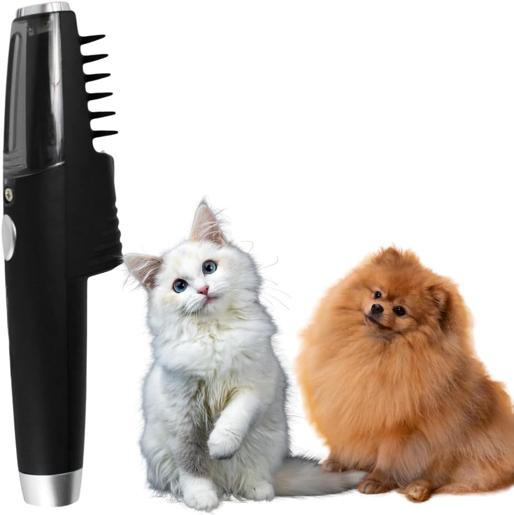 Pieptan electric de animale, Zola®, pentru descurcarea parului, cu buton, 21x5.5x2.5 cm, negru Pieptan electric de animale, Zola®, pentru descurcarea parului, cu buton, 21x5.5x2.5 cm, negru